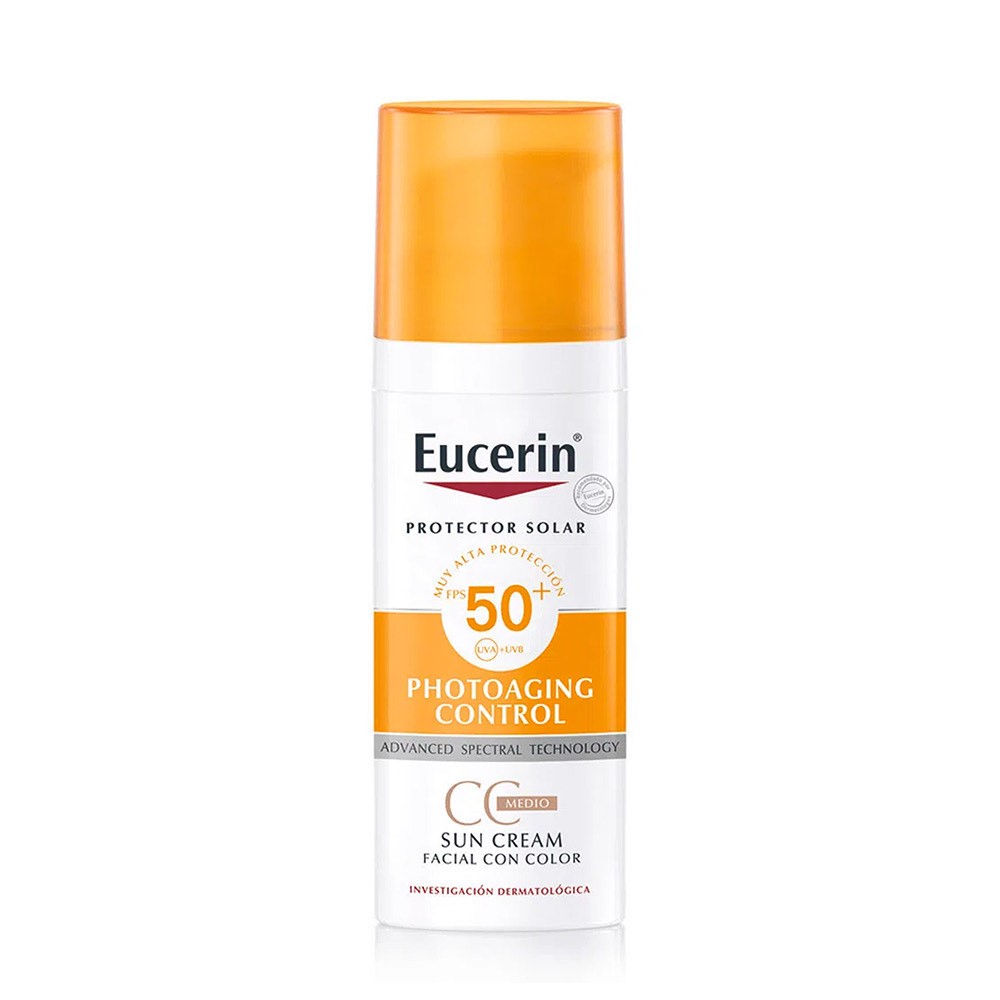 Eucerin Protector Solar Sun Creme C-Color Frasco X 50Ml | Los expertos
